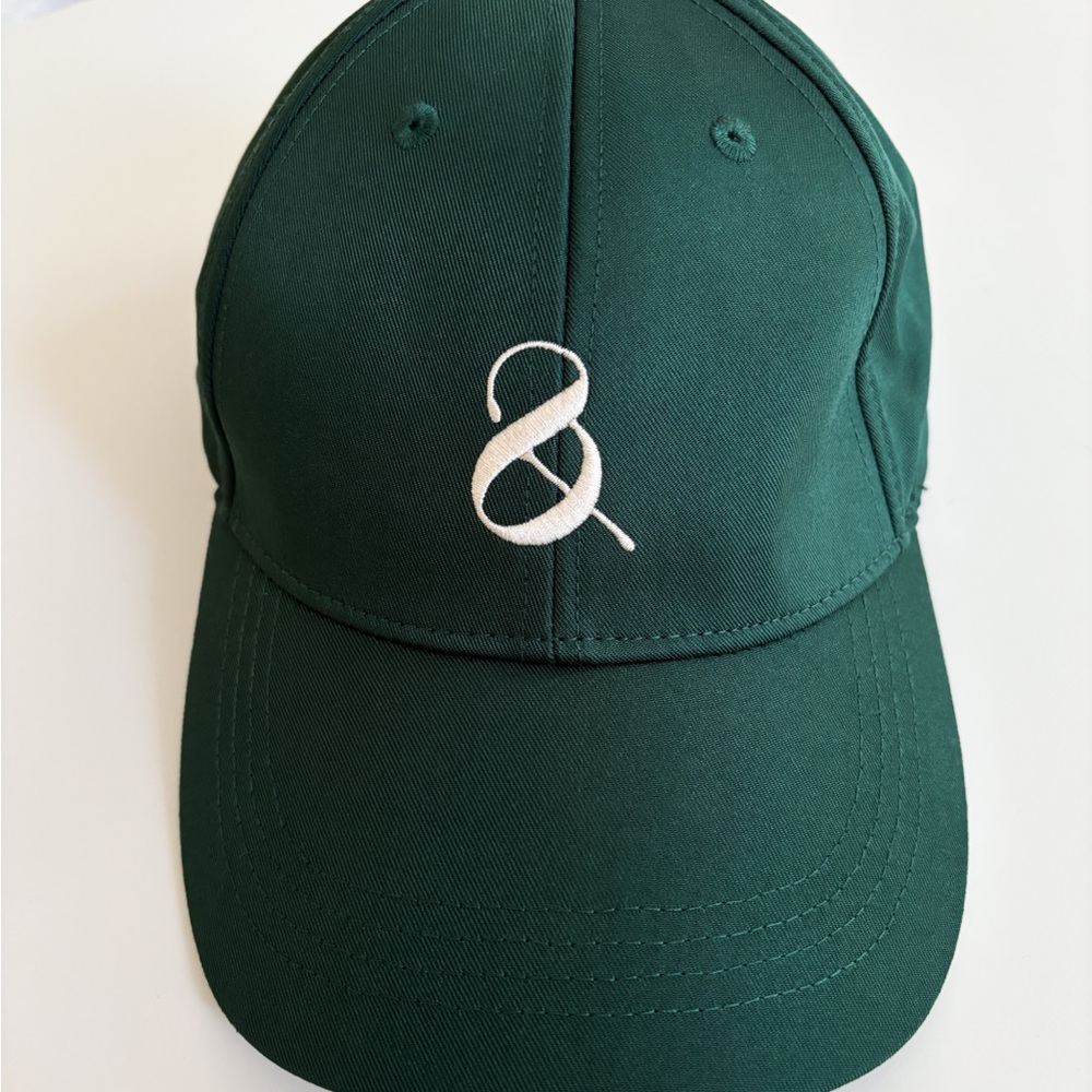 Lou & Grey Green Baseball Cap with White Logo